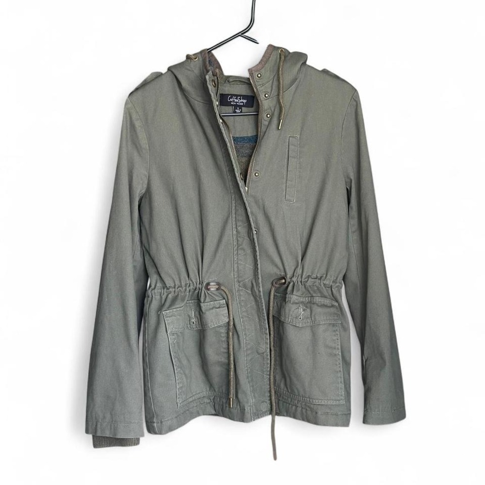 Coffee Shop Olive Green Military Utility 2016 Core Aztec Southwestern Lining S